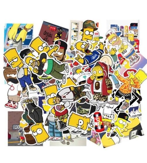 simpsons stickers