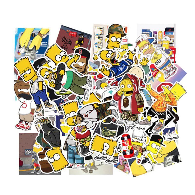 simpsons stickers