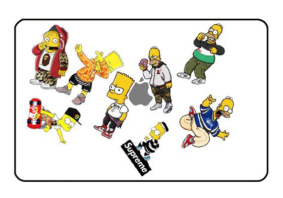 simpsons stickers