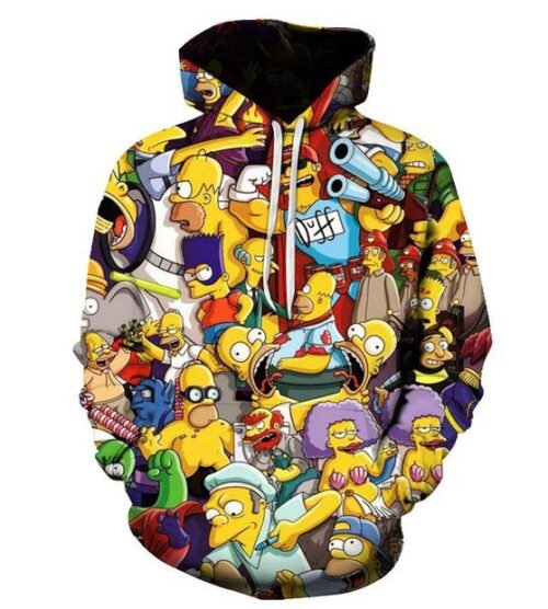 simpsons hoodie