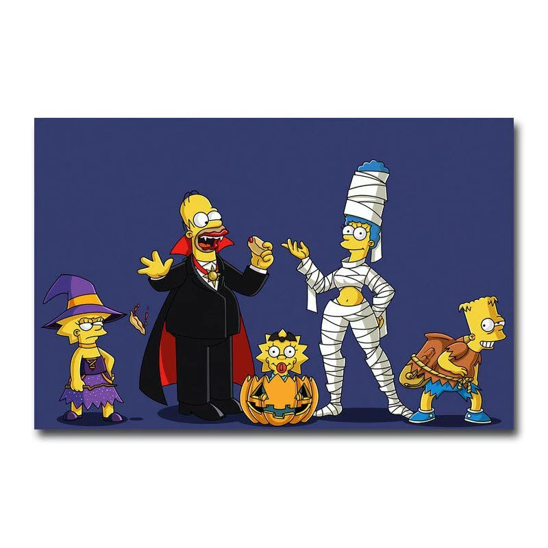 the simpsons poster