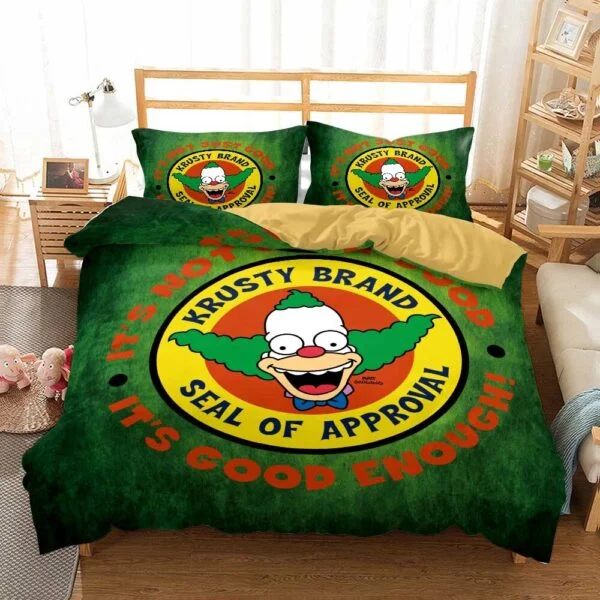 simpsons bed covers