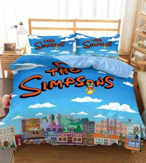 The Simpsons Bed Cover #4