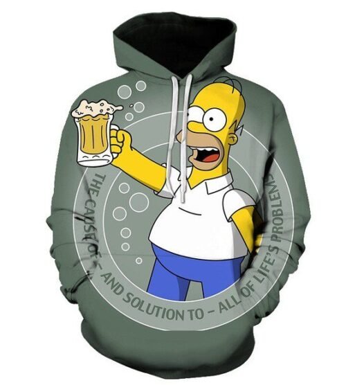 simpsons hoodie