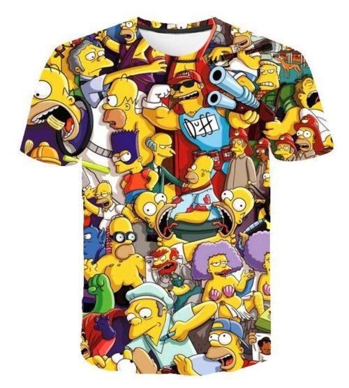 simpsons t-shirt