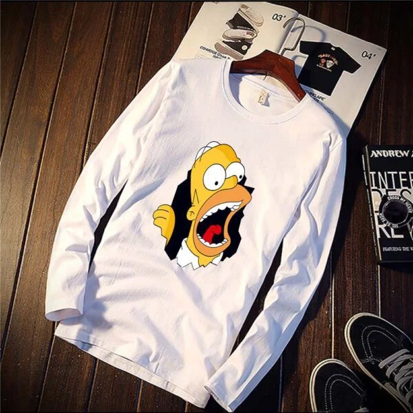 shop simpsons sweatshirt