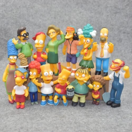 The Simpsons Figure Toys Set
