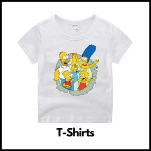 simpsons t-shirts