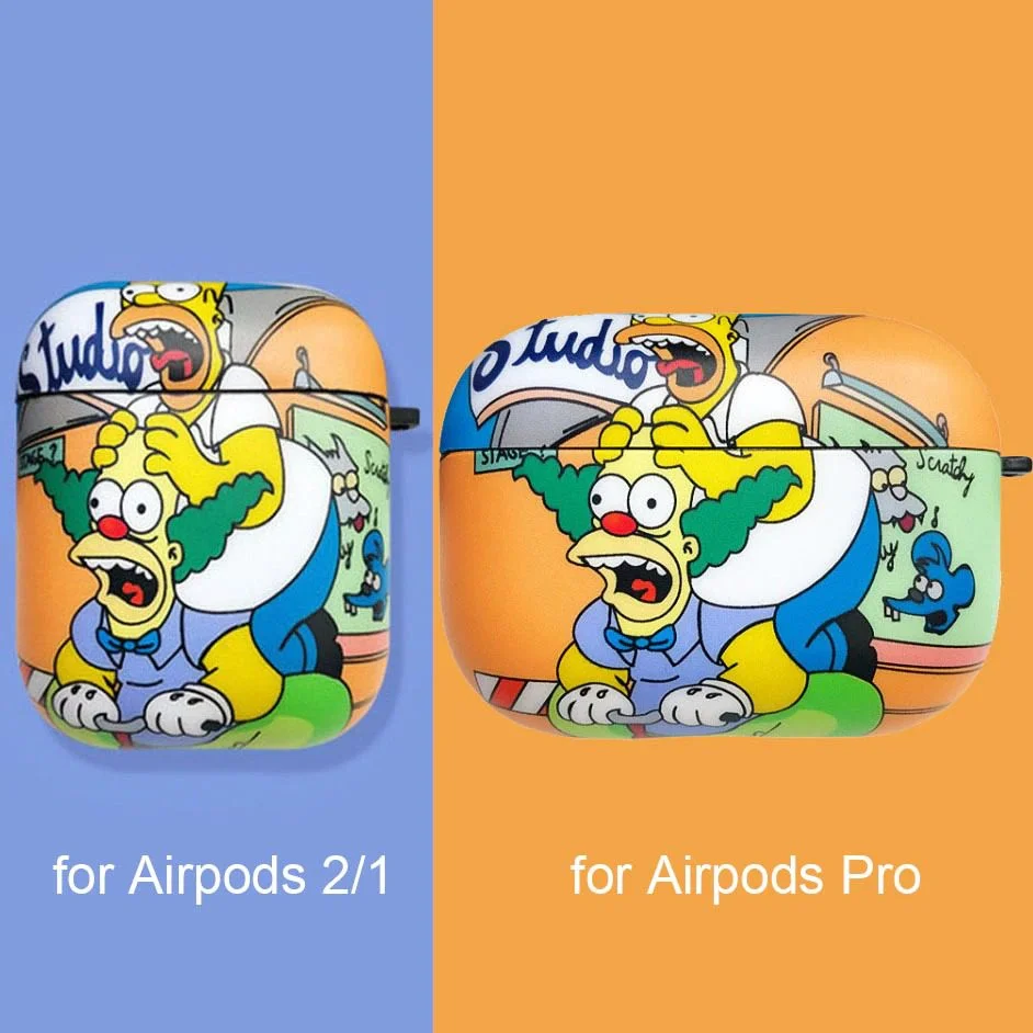 the simpsons airpods cases