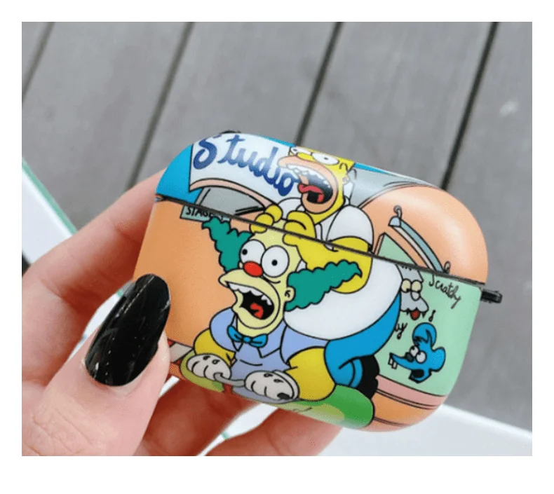 the simpsons airpods cases