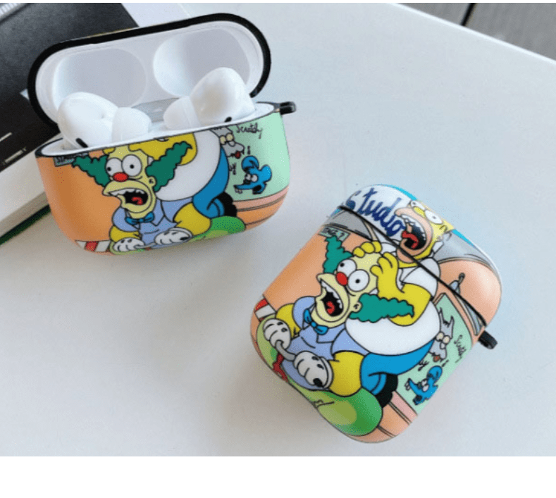 the simpsons airpods cases