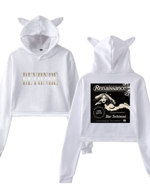 Beyonce Cropped Hoodie #1