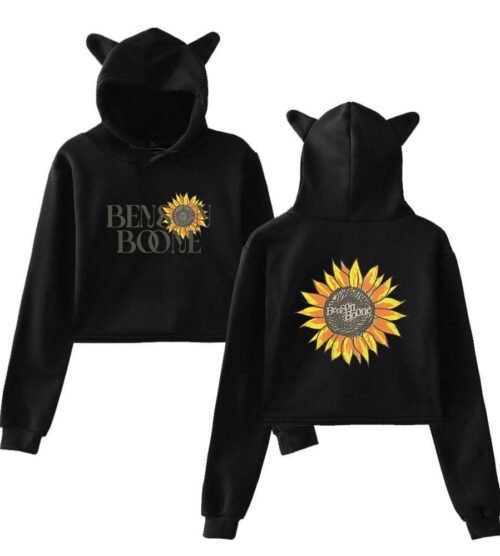 Benson Boone Cropped Hoodie #1 + Gift