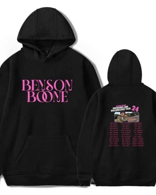 Benson Boone Fireworks & Rollerblades Hoodie #3