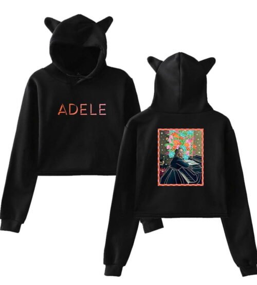 Adele Cropped Hoodie #3