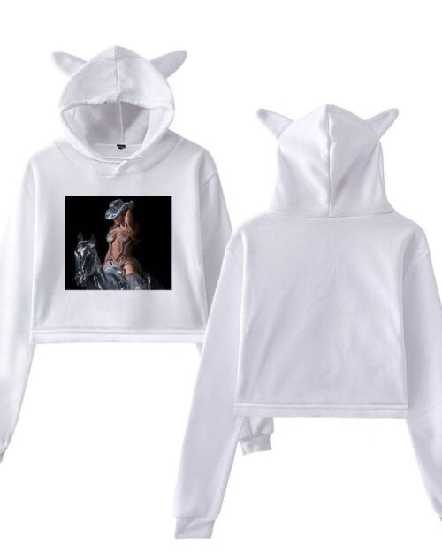 Beyonce Cropped Hoodie #3 + Gift