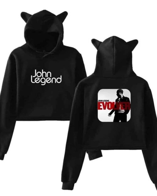 John Legend Cropped Hoodie #2