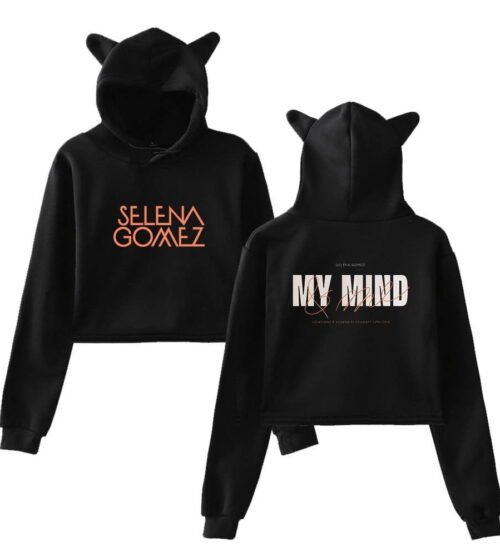 Selena Gomez Cropped Hoodie #1
