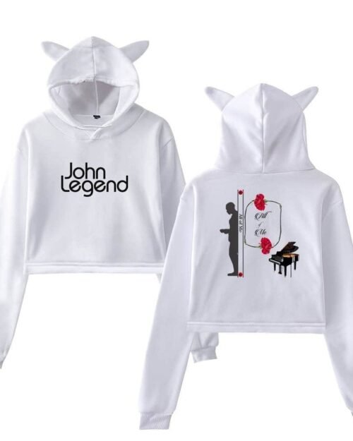 John Legend Cropped Hoodie #1