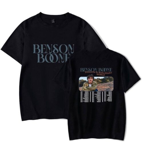 Benson Boone Fireworks & Rollerblades T-Shirt #2