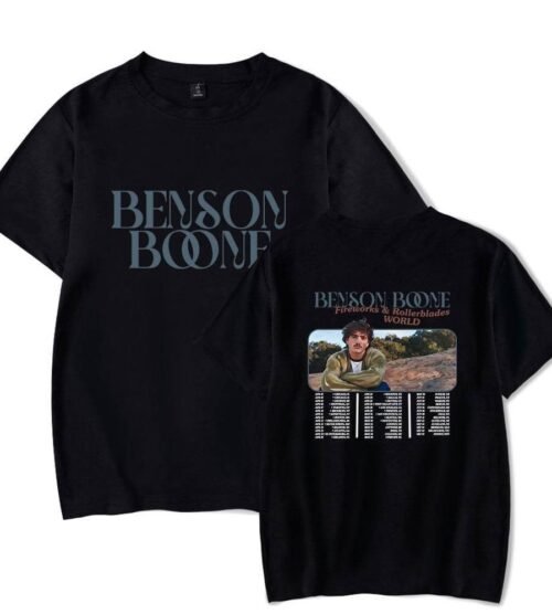 Benson Boone Fireworks & Rollerblades T-Shirt #2