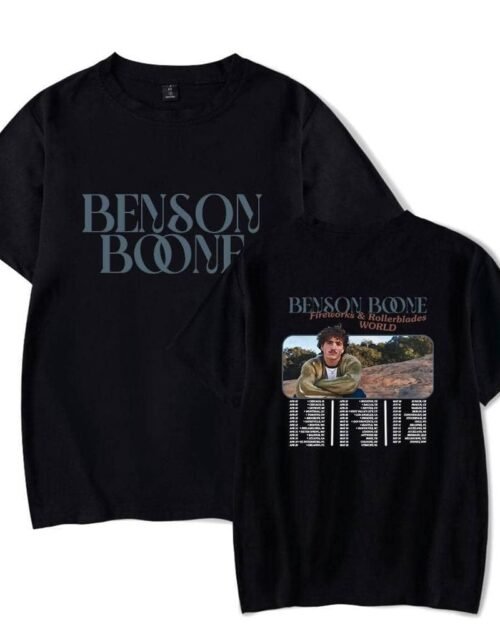 Benson Boone Fireworks & Rollerblades T-Shirt #2