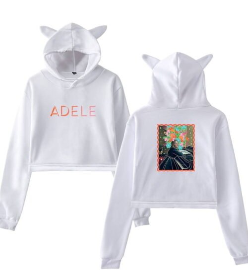 Adele Cropped Hoodie #3