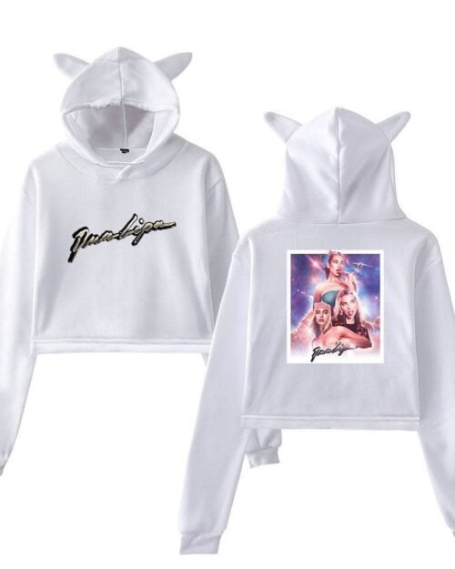 Dua Lipa Cropped Hoodie #3 + Gift