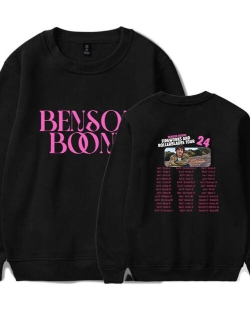 Benson Boone Fireworks & Rollerblades Sweatshirt #3