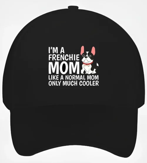 French Bulldog Baseball Cap #503 Frenchie Mom