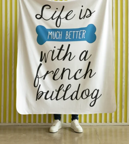 French Bulldog Blanket #9