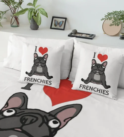 French Bulldog Bedsheets + 2 Pillowcases #3