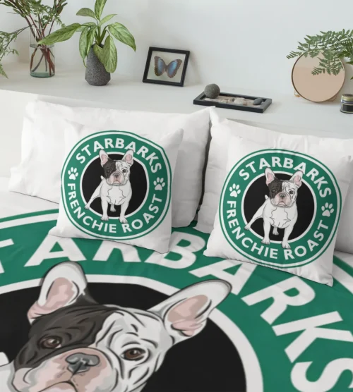 French Bulldog Bedsheets + 2 Pillowcases #4