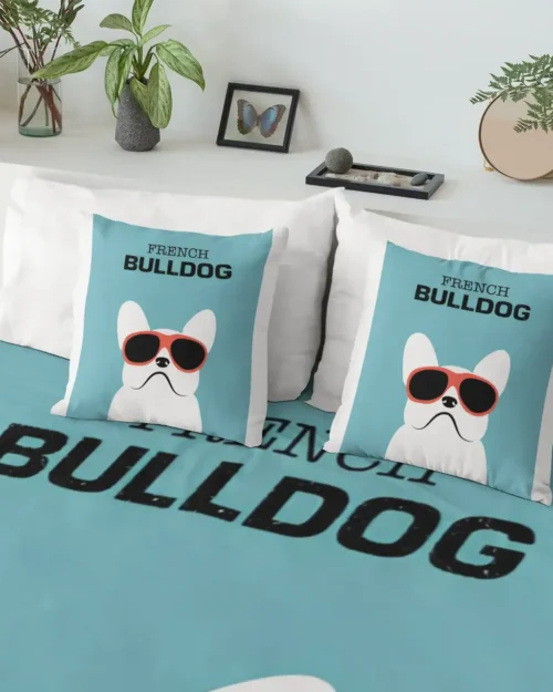 French Bulldog Bedsheets + 2 Pillowcases #6