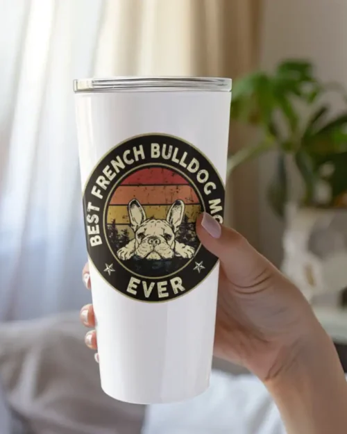 French Bulldog Water Bottle #6