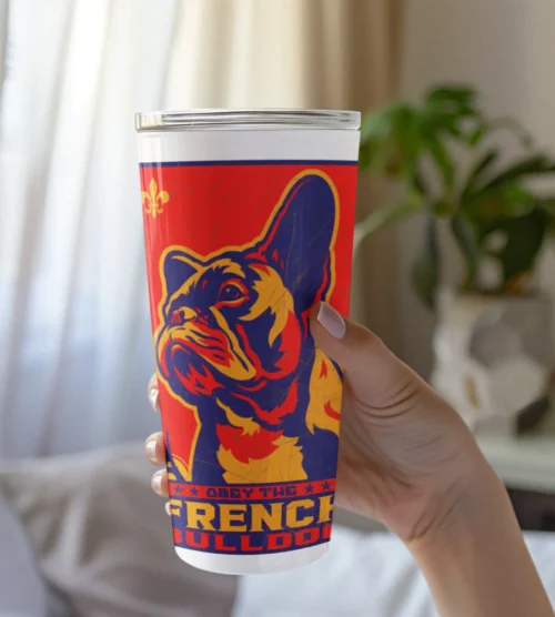 French Bulldog Water Bottle #7