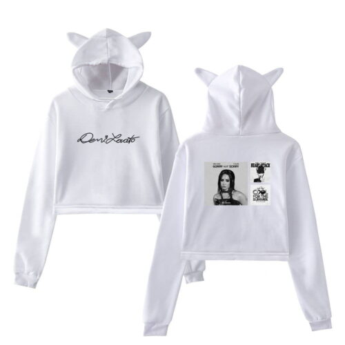 Demi Lovato Cropped Hoodie #4