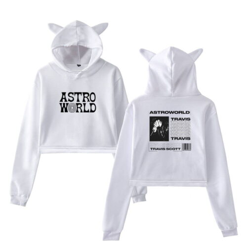 Travis Scott Cropped Hoodie #2 + Gift