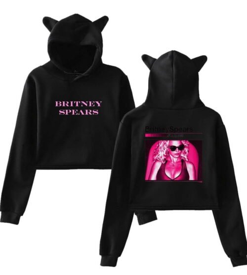 Britney Spears Cropped Hoodie #1 + Gift
