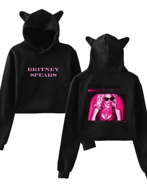 Britney Spears Cropped Hoodie #1 + Gift