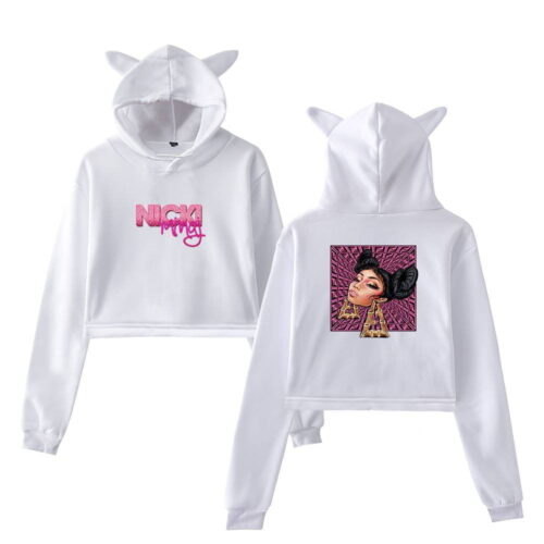 Nicki Minaj Cropped Hoodie #4