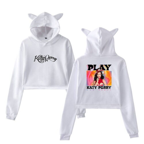 Katy Perry Cropped Hoodie #2 + Gift