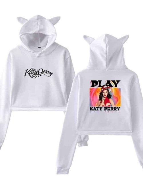 Katy Perry Cropped Hoodie #2 + Gift