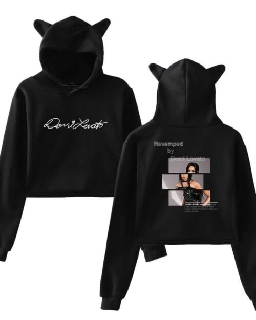 Demi Lovato Cropped Hoodie #3 + Gift