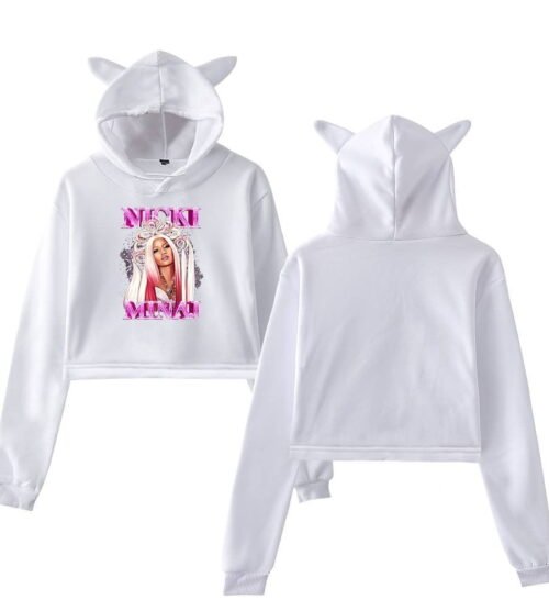 Nicki Minaj Cropped Hoodie #1