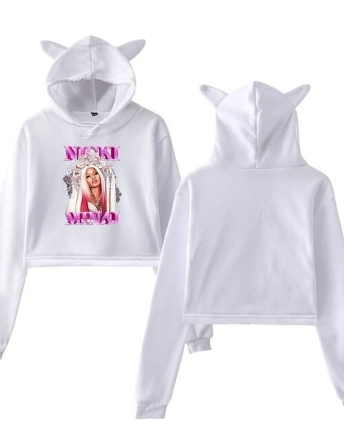 Nicki Minaj Cropped Hoodie #1