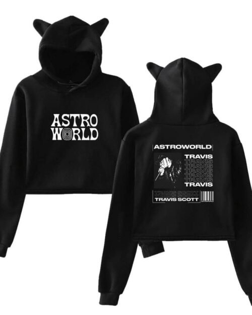 Travis Scott Cropped Hoodie #2 + Gift