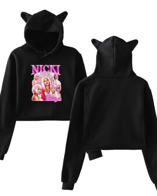 Nicki Minaj Cropped Hoodie #2