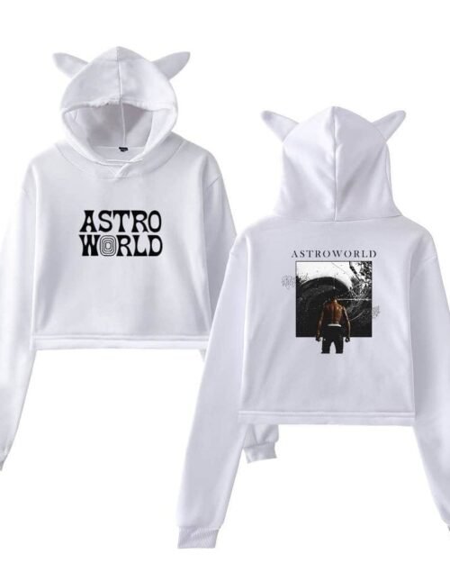 Travis Scott Cropped Hoodie #3