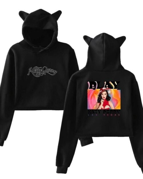 Katy Perry Cropped Hoodie #2 + Gift